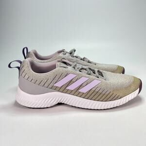 Adidas Response Bounce 2.0 Gray Purple Spikeless Golf Shoes EF2004 Women's Sz 10